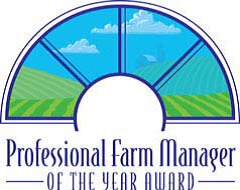 Professional Farm Manager of the Year Award Logo.